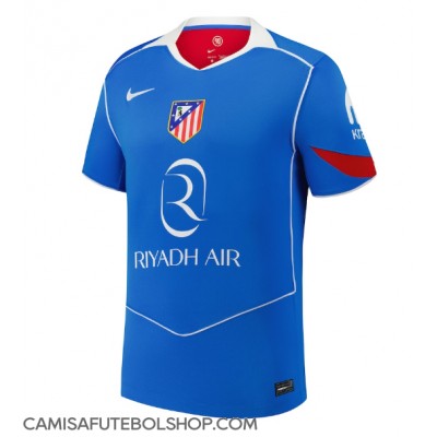 Camisa de time de futebol Atletico Madrid Antoine Griezmann #7 Replicas 3º Equipamento 2025-26 Manga Curta Camisa de time de futebol Atletico Madrid Antoine Griezmann #7 Replicas 3º Equipamento 2025-26 Manga Curta